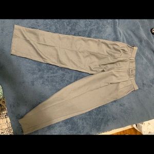 Haggar Pleated Gray Pants Size 30x29